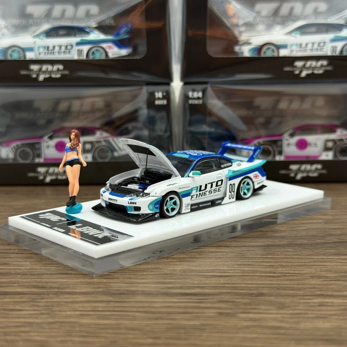 

Коллекция литых под давлением моделей автомобилей TPC 1/64 S15, миниатюрная коллекция