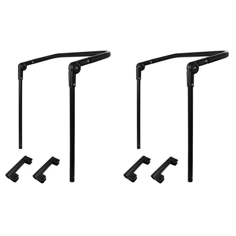

B48B-2X Foldable Folding Cart Push Handle Lightweight Extendable Cart Trolley Handle Accessories Wagon Cart Equipment