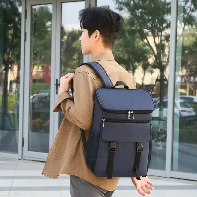 حقيبة نزهة خارجية محمولة بكتف مزدوج لعام 2025 مع خاصية الحفاظ على البرد المعزولة للتصميم البسيط والنضارة #1