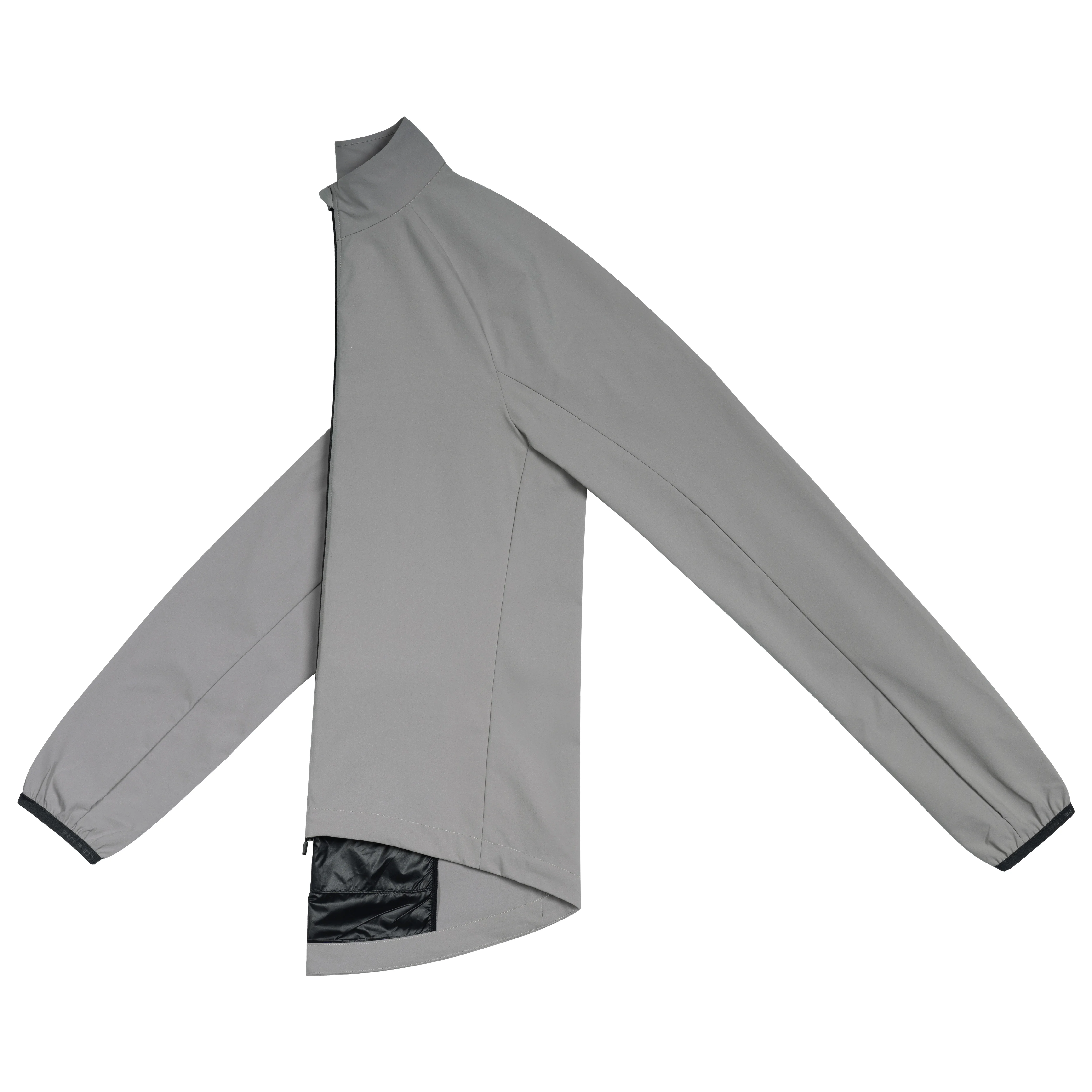 MY KILOMETRE Spring Men's Gravel Wasserdichte Fahrrad-Windjacken Reflektierende Windschutzscheibenjacke Packable Fahrrad-Windjacke – Detail 19