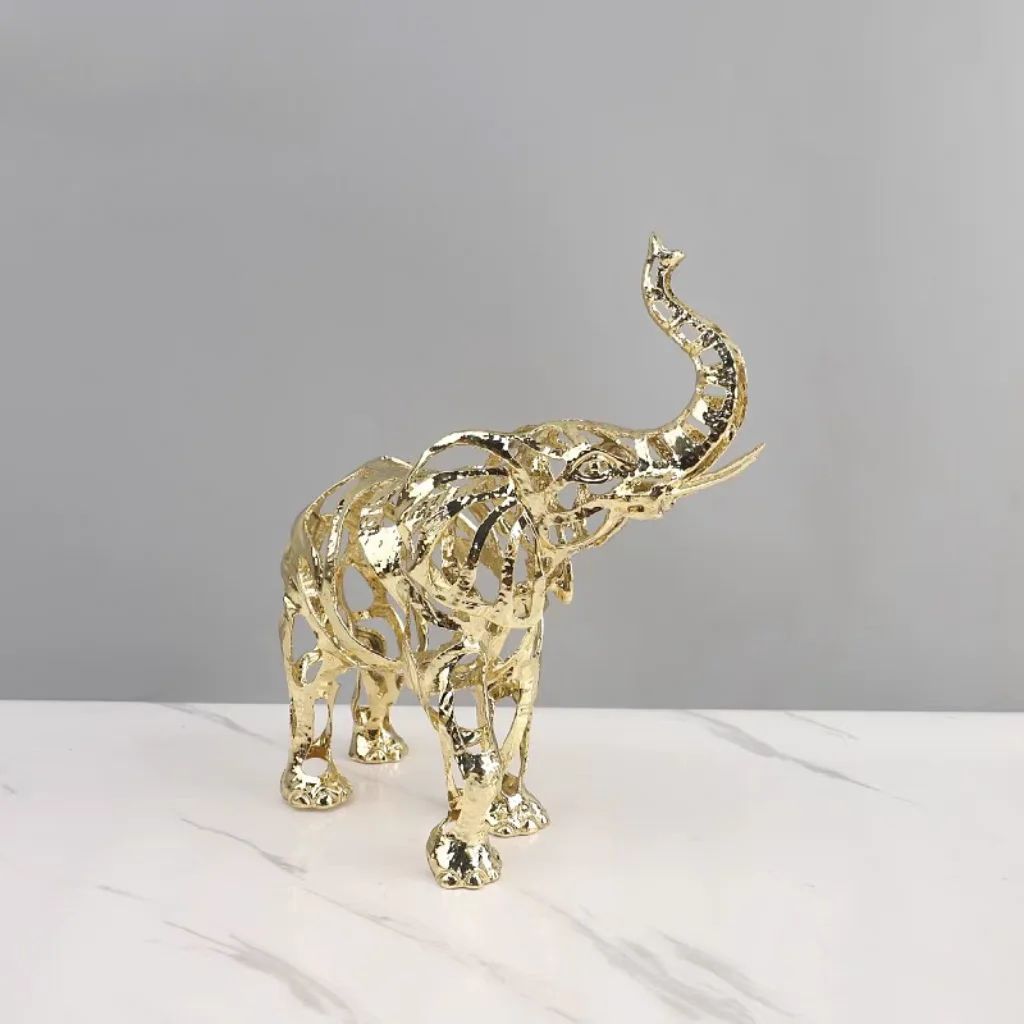 

Aqumotic имитация металлического животного, тигра, лев, леопарда, 1 шт., цинк, счастливая полка для красного вина, настольные украшения, украшения для дома