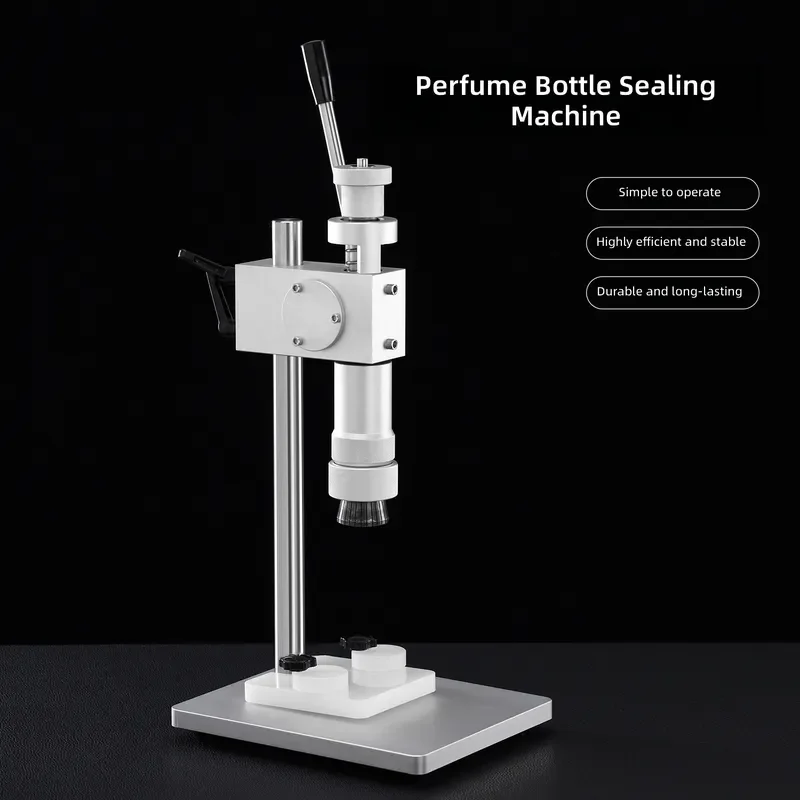 for 13/15 Small Desktop Perfume Bottle Nozzle Middle Cover Capping Machine Sealing Device Locking Tool