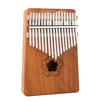 17 Keys Kalimba Thumb Piano Wood Mbira Body Musical Instruments With Learning Book Kalimba Piano Christmas Gift