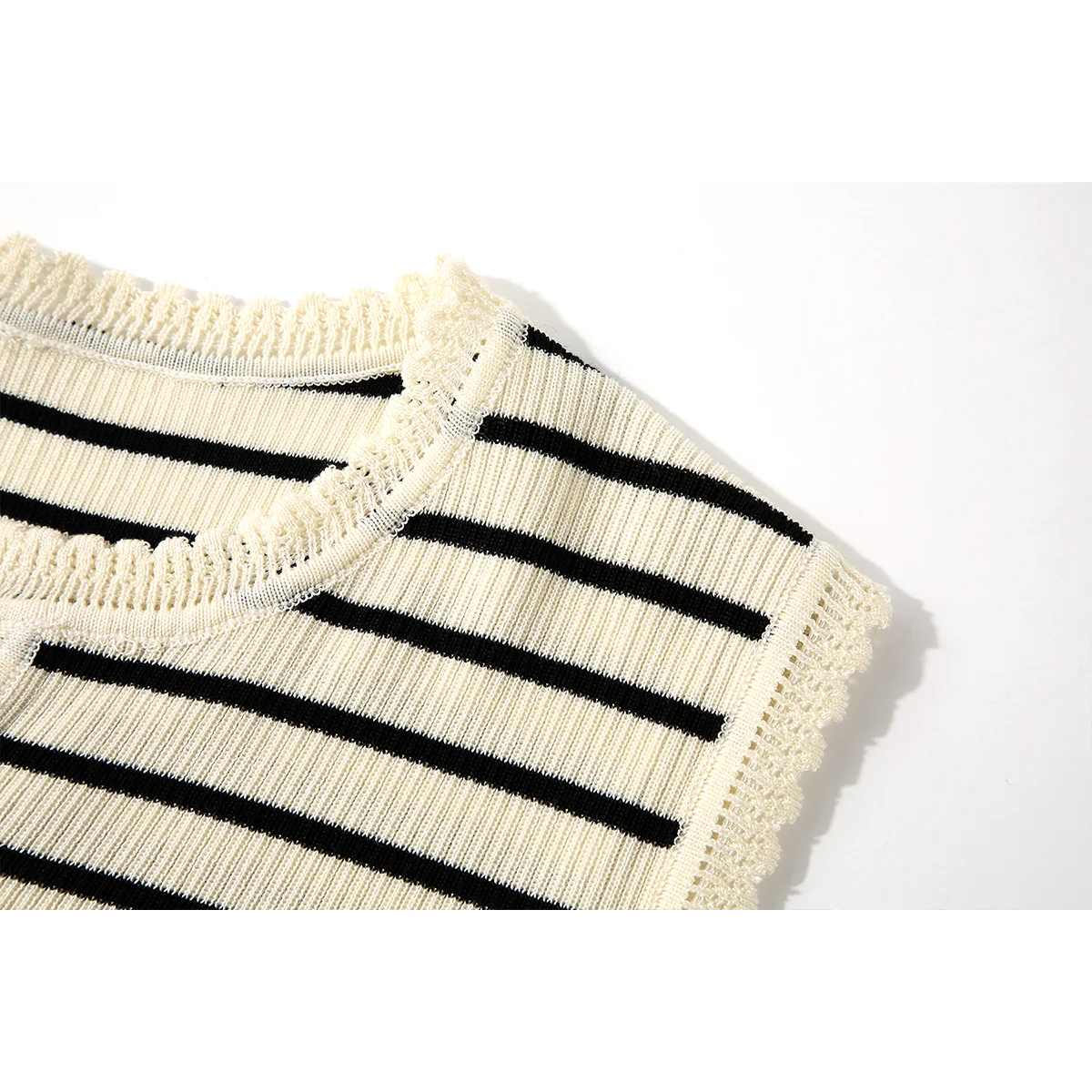 GeNaQi Sommer Neue Sle frauen Svel Streifen Gestrickte Dr Vintage Lazy Faion Lange Dr Casual Lose Taille Design