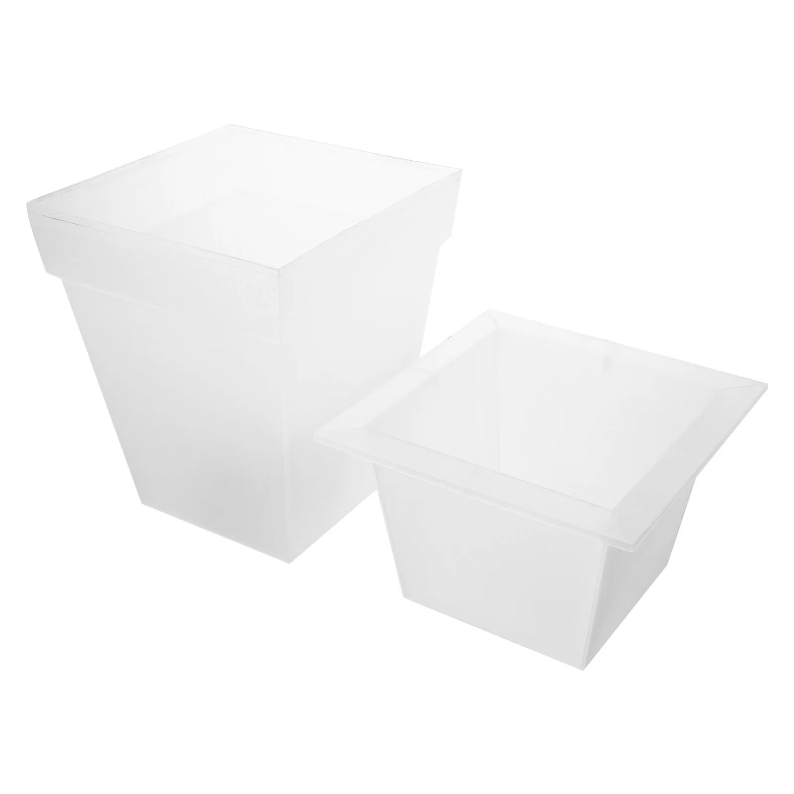 

Luminous Flower Pot Solar Powered Planter Exquisite Modeling Bright Color No Fade Garden Yard Decoration Solar Powered Planter