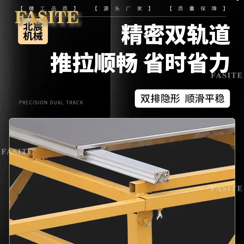 For Beichen Saw Table Woodworking Workbench Precision Push Table Saw Dust Free Folding Multi Functional All In One Machine