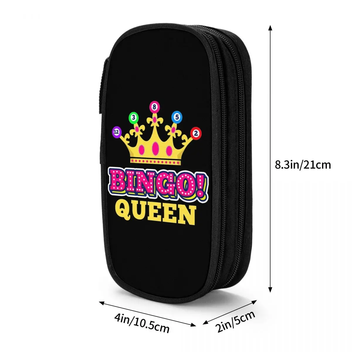 Bingo Queen Bingo Player astuccio portapenne astuccio portapenne per studenti borsa di grande capacità materiale scolastico cancelleria regalo