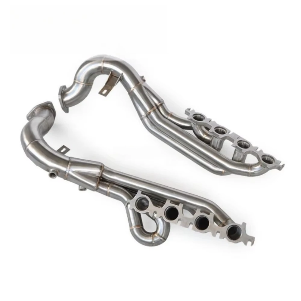 

For Audi S6 4.2 C6 2006 2011 High Performance Straight Manifold 1.5mm Stainless Steel Exhaust