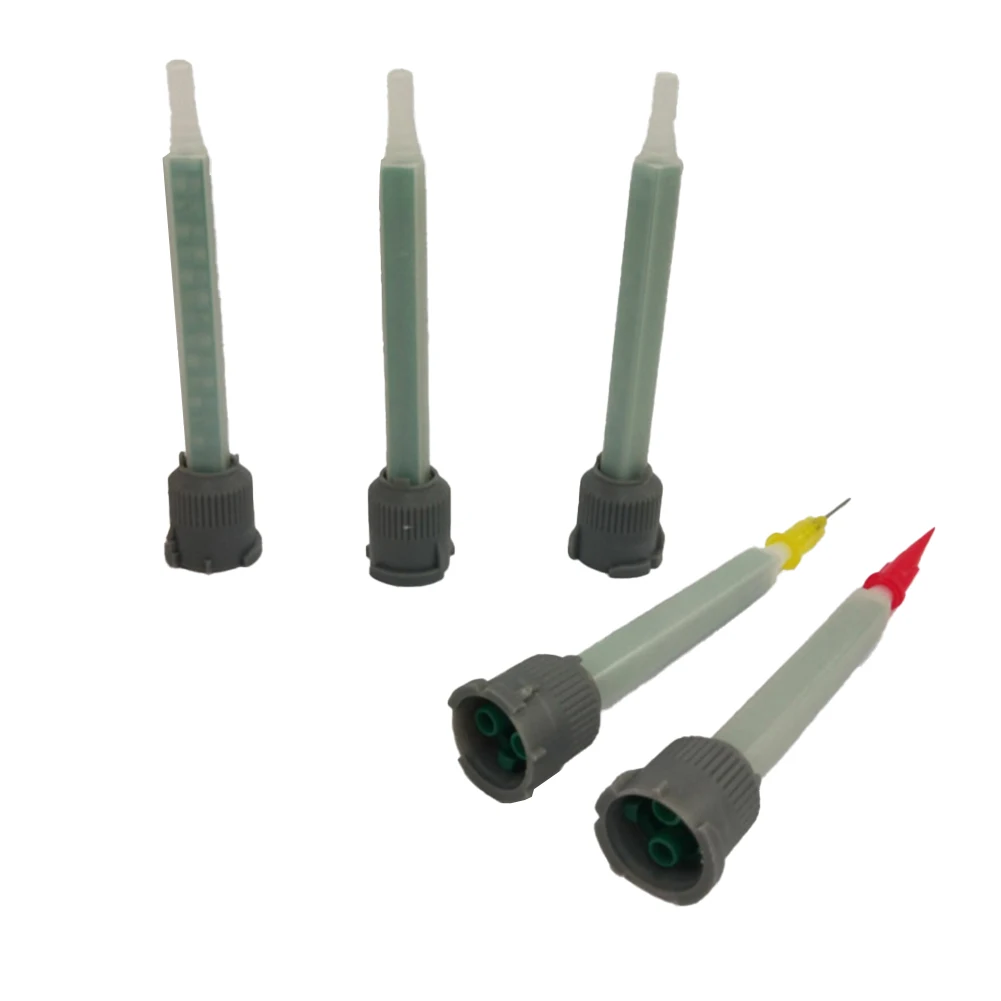Imagem -05 - Bicos Ferramenta Prático Durável Misturador Misturando Estático Bico 1:1 Corrente Abs para Tubo Não-tóxico de Alta Qualidade