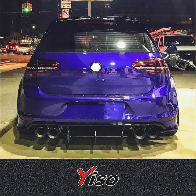 Suitable for GOLF 7 R Modified encirclement GOLF 7 R WING Aerodynamic kit Carbon fiber Max Rear spoiler