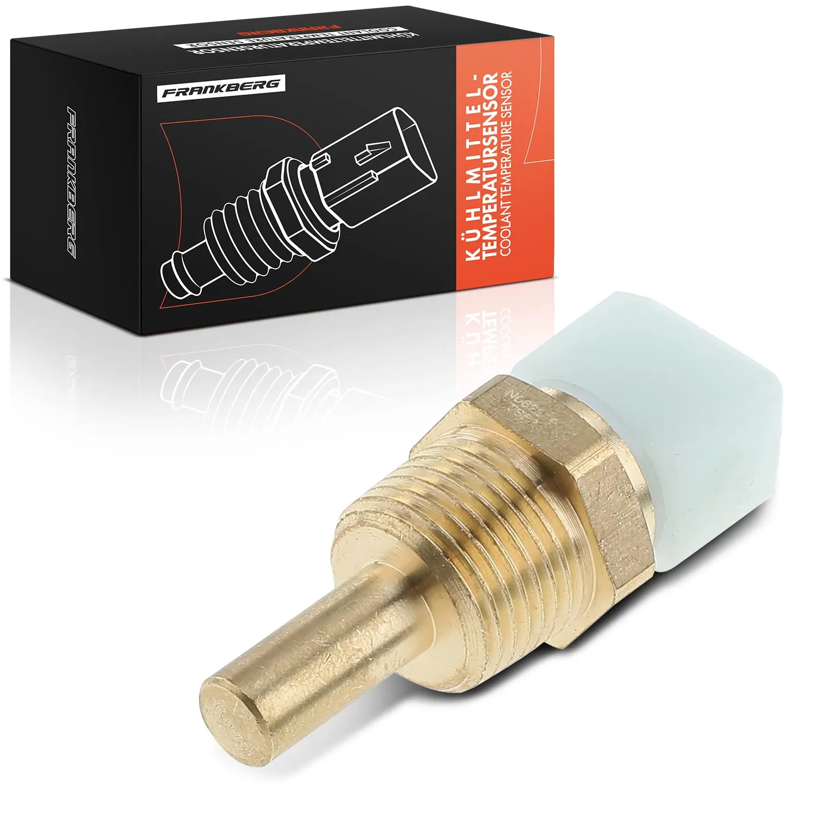 Frankberg 1x Koelvloeistoftemperatuursensor voor Hyundai Santa Fé KIA Sportage Mitsubishi Opel 3922035520 392203 C100 39220-35510