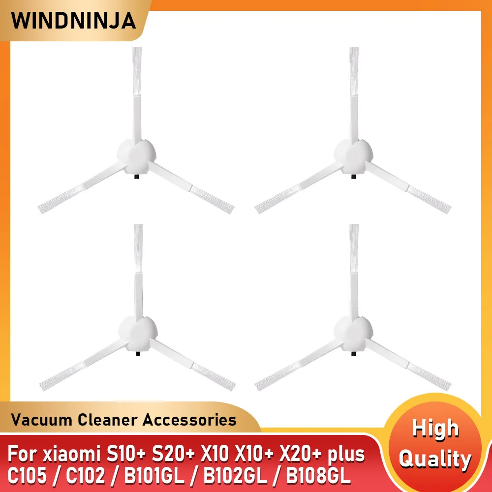 Seitenbürstenteil für Xiaomi 1C Roboterstaubsauger X20+/X10+/X20 Plus/X10 Plus/S10+/S20+/C105/B116/B101GL/B102GL Zubehör Ersatzteil