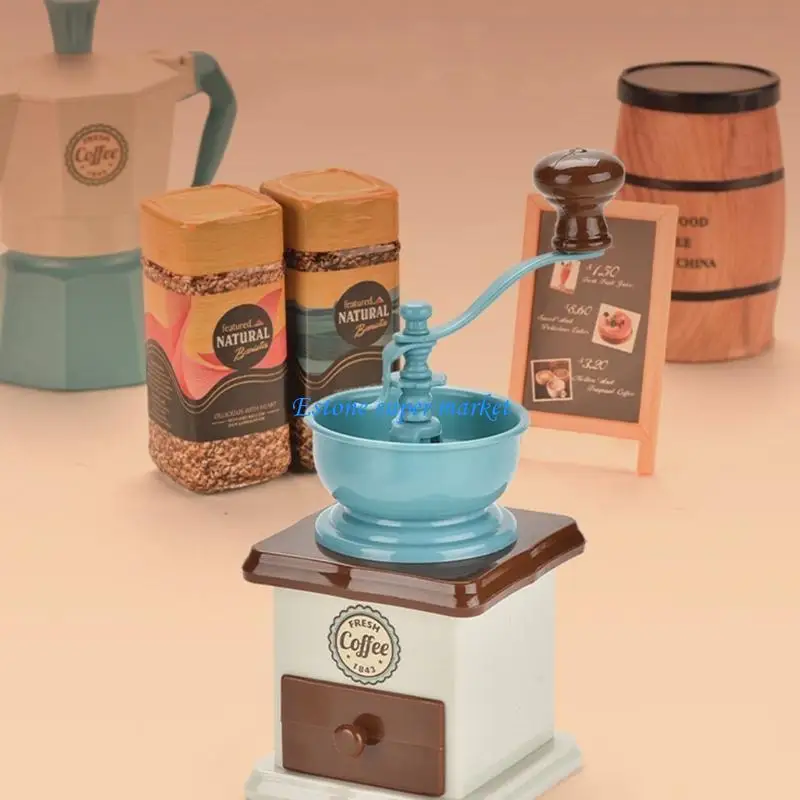 090B Coffee Machine realista Tarde Kitch Kitchen Fingle Play Toy Conjunto brinquedos