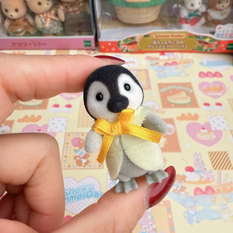 シルバニアファミリーアニメ子供のキッチン女の子のおもちゃフィギュアおもちゃ女の子かわいいキャリコクリッターズ Ternurines 小さな赤ちゃんフィギュア 2