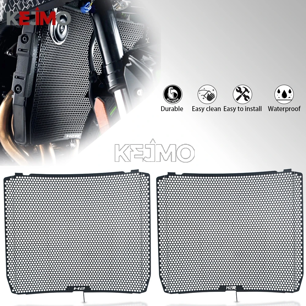 

2025 2024 Accessories Motorcycle For Kawasaki ZH2 Z H2 H2SX Ninja H2 R H2R SX SE Radiator Grille Cover Guard Protection Parts