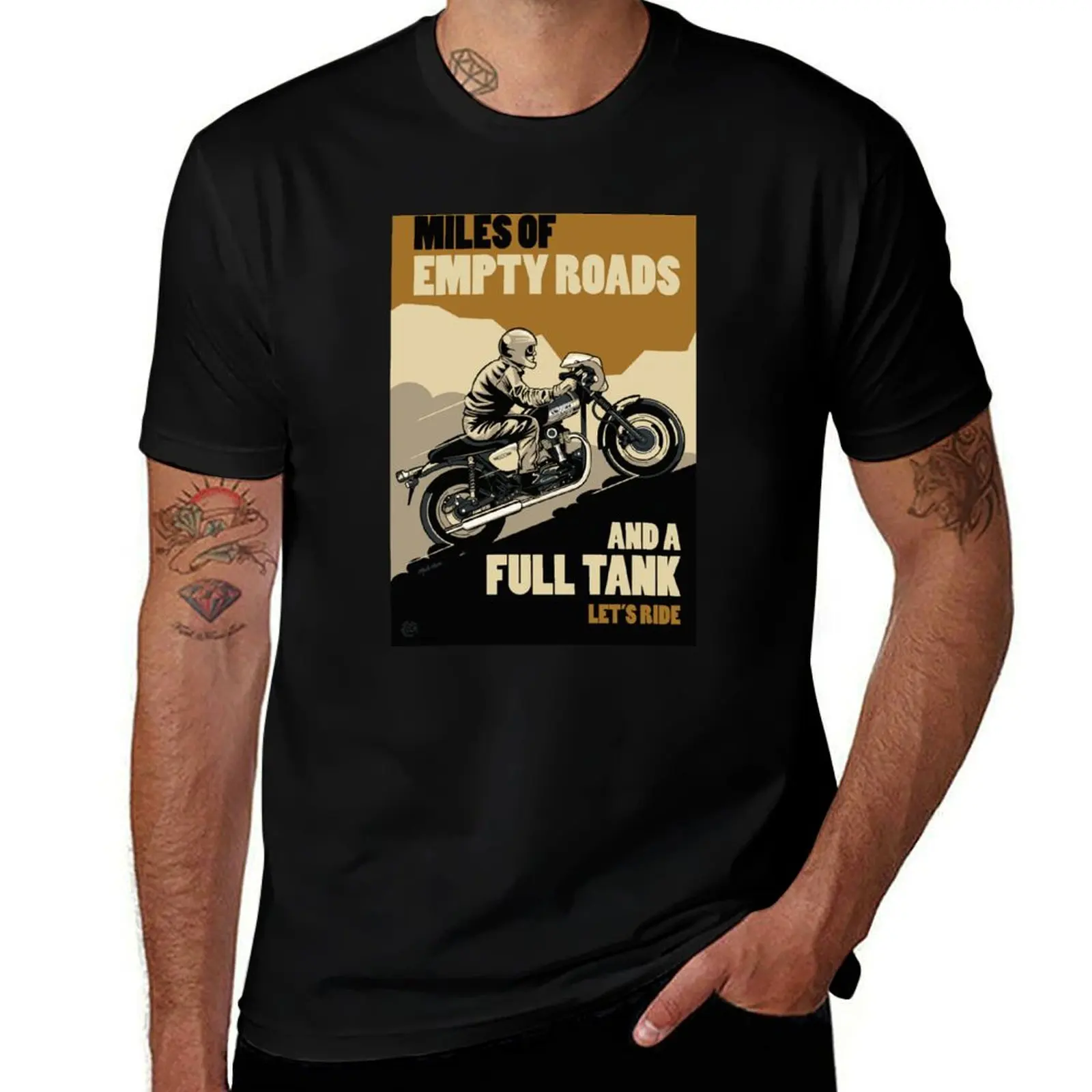 

W800 Cafe Vintage artwork 2 T-Shirt t shirt for man 100 percent cotton man t shirt cotton T-Shirt