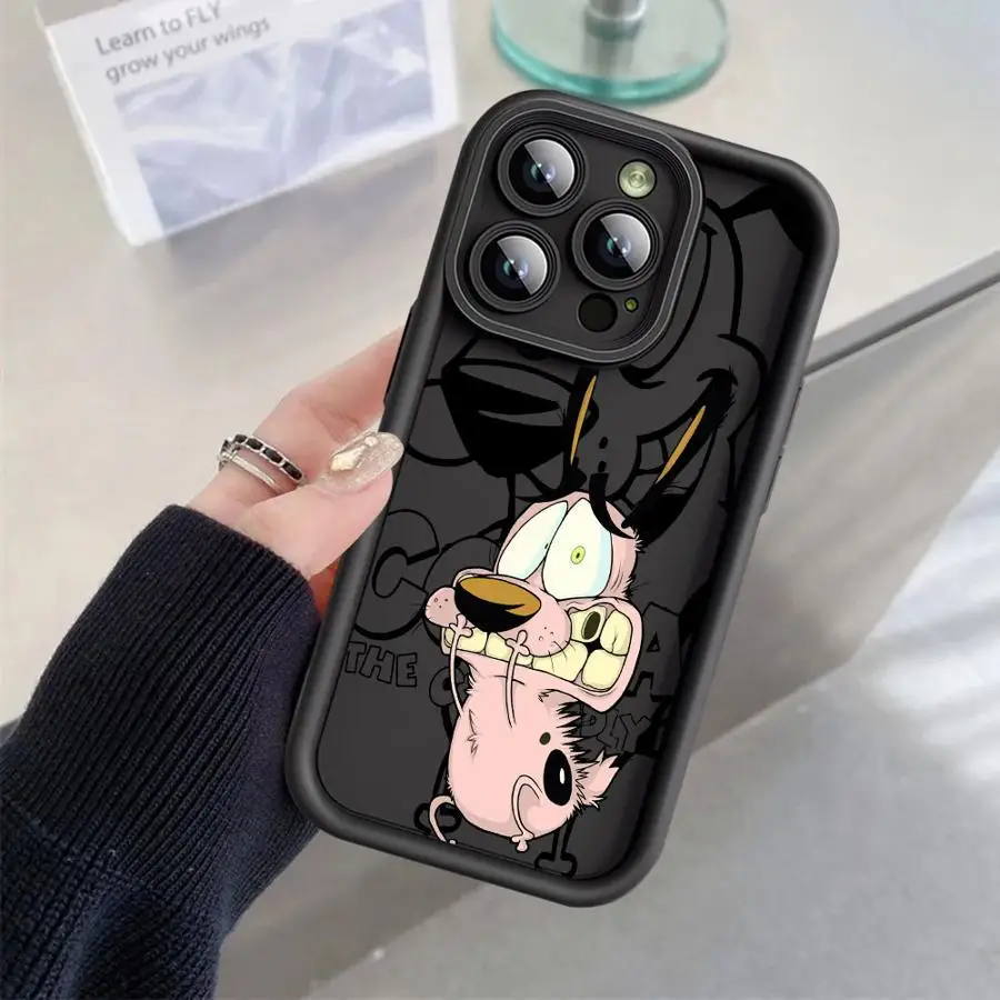 

Shock Dog Silicone Phone Case For iPhone 16 13 15 14 12 11 Pro Max XS X XR For iPhone 16E 7 8 SE Plus 12 13 Pro TPU Cover Funda