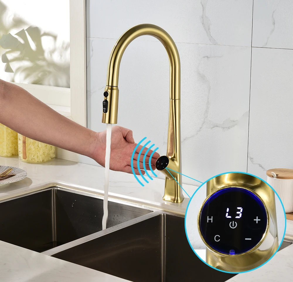 All Copper Touch Sensors Kitch - огляд і ціна Commercial Kitchen Taps