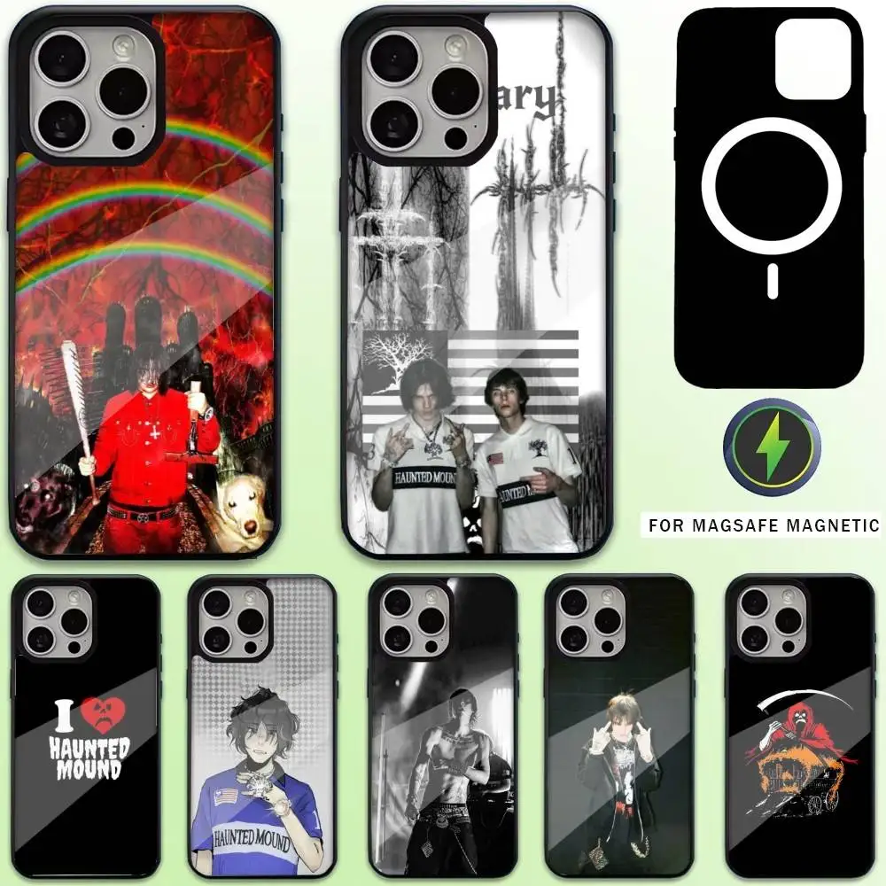 

S-Sematary Haunted Mound Phone Case For iPhone17,16,15,14,13,12,11 Plus,Pro Max Magnetic For Magsafe Wireless Charging