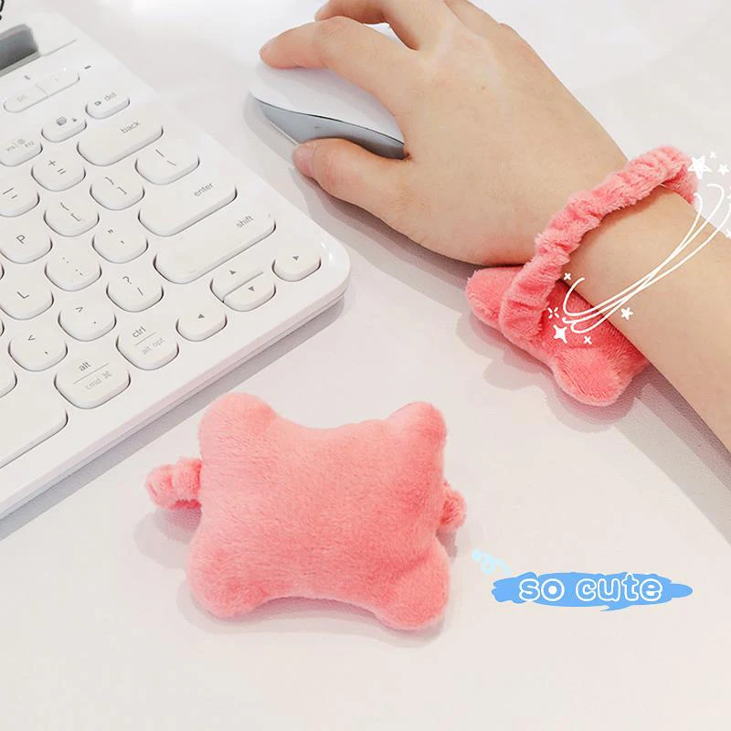 Multi-purpose Wrist Pad Mouse Wrist Guards Hair Band Mouse Wrist Soft Freely Moveable Wrist Hand Pillow For Office Worker Gamer