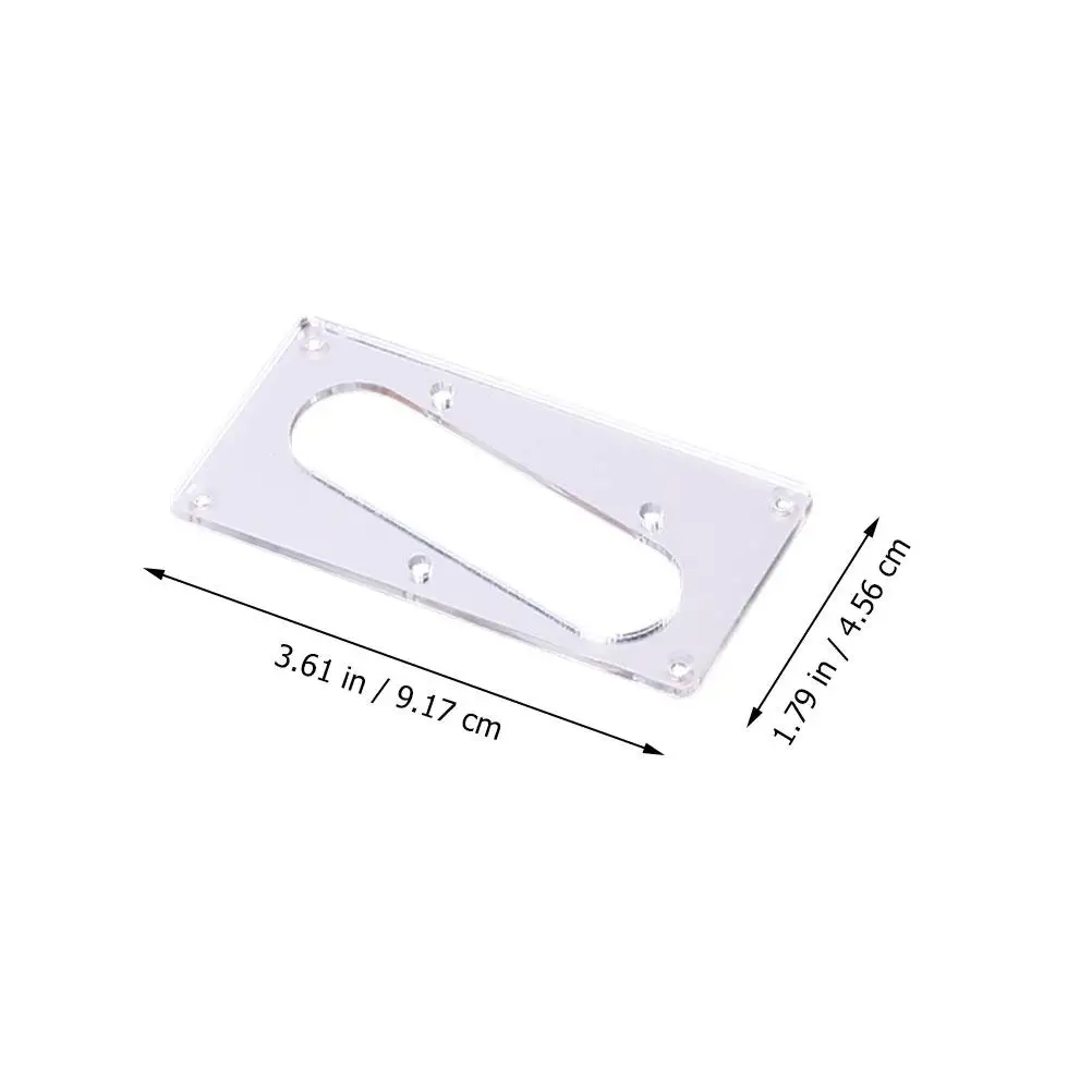 

Small Guitar Conversion Pickup Kit Electric Guitar Mounting Protective Cover Replacement Edges Bracket Supplies