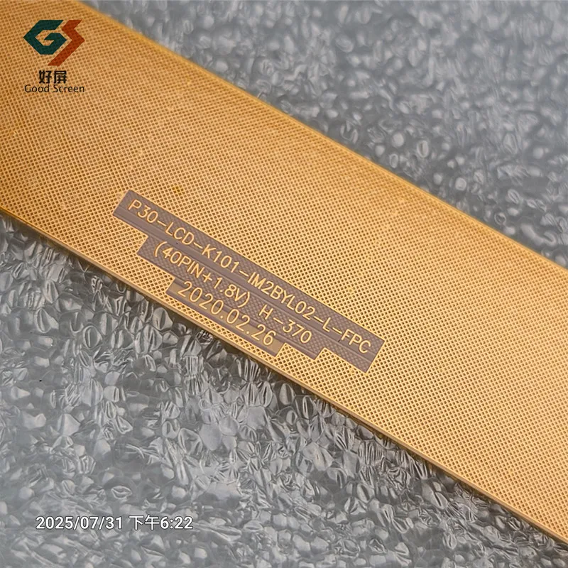 

ЖК-кабель для P30-LCD-K101-IM2BYL02-L-FPC H-370, 10,1-дюймовая панель, дисплей для подключения материнской платы, гибкая лента
