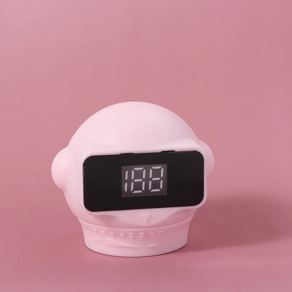 قابل للتعديل المقاومة عد التنفس الدمبل التنفس العميق تصميم مريح التنفس الدمبل المدرب مع عداد #2