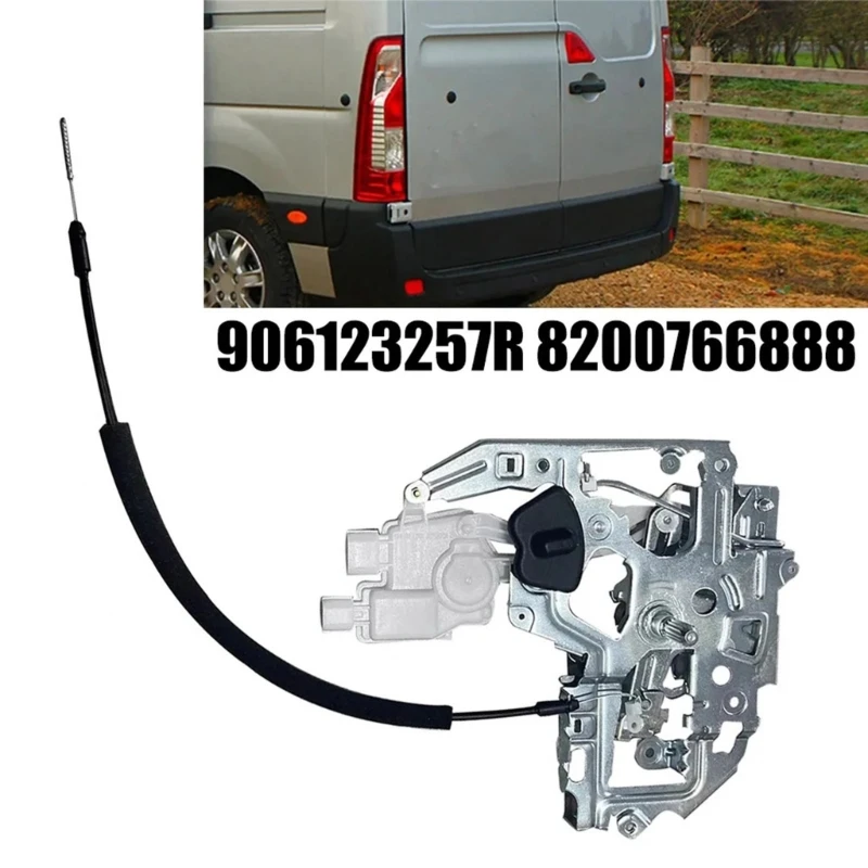 Automotive Part Accessories for NV400 Rear Right Door Lock Replace 906123257R 9161610166 9050200Q0K Door Lock