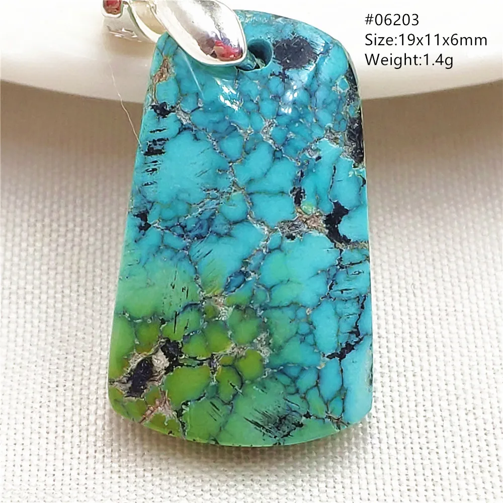 Genuine Natural Turquoise Blue Pendant Oval Water Drop 20x15x10mm Women Men Turquoise Necklace Pendant Jewelry AAAAA
