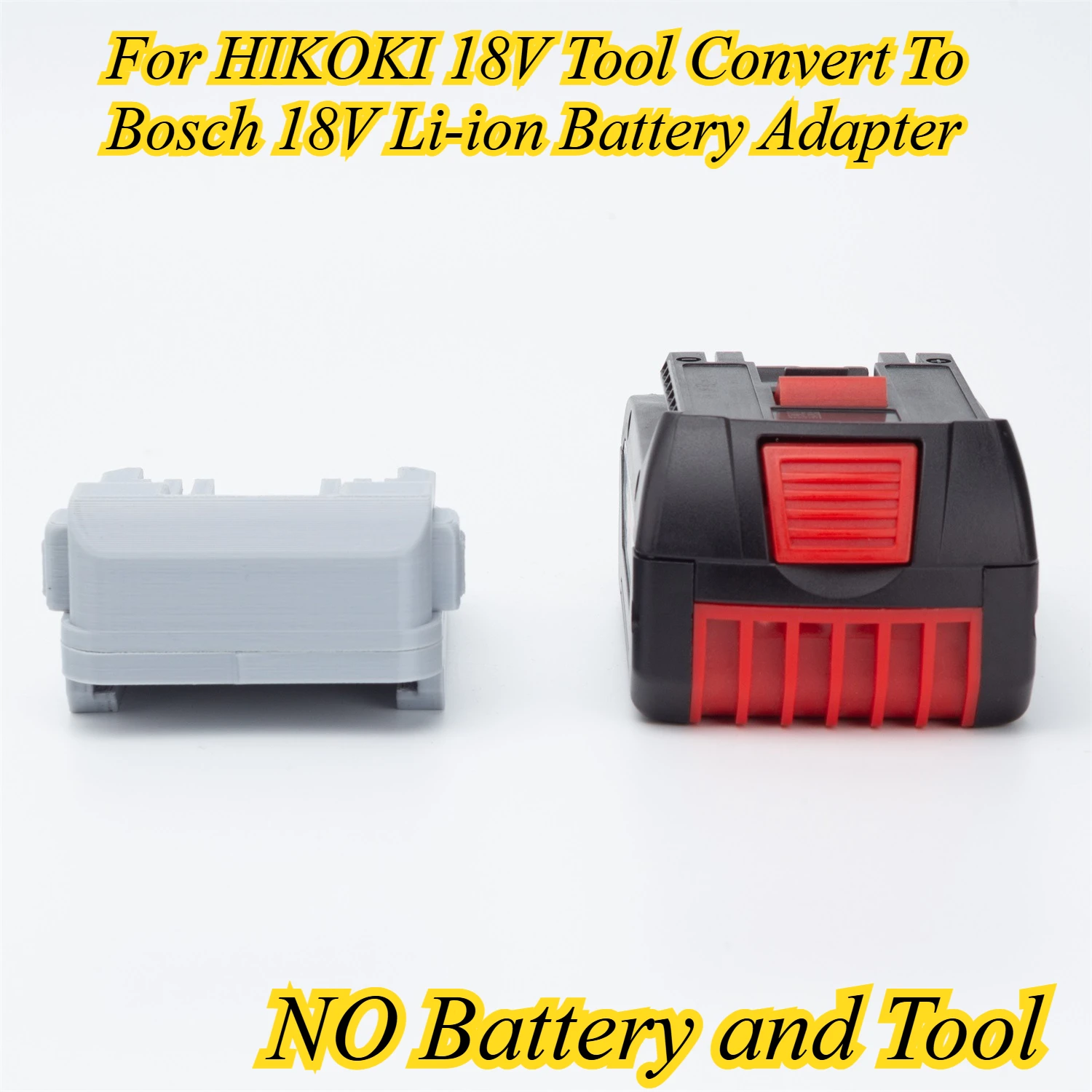 

For HIKOKI 18V Tool Convert To Bosch 18V Li-ion Battery Adapter Portable Power Adapter Accessories(NO Battery and Tool)