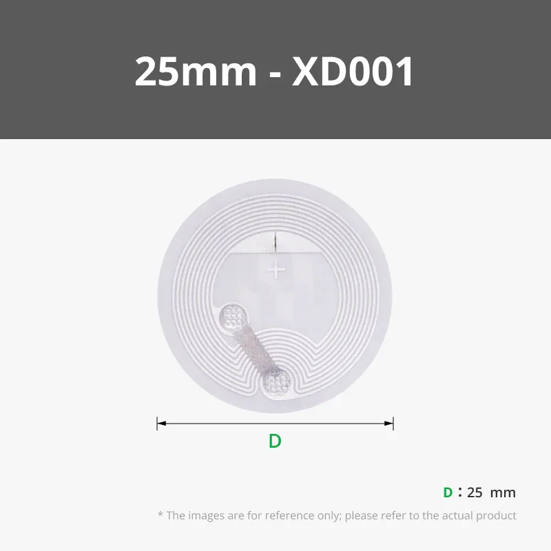 Naklejki na znaczniki NFC Bambu Lab do drukowanych projektów NFC 3D firmy BambuLab Maker World NFC Tag z klejem — zdjęcie produktu 2