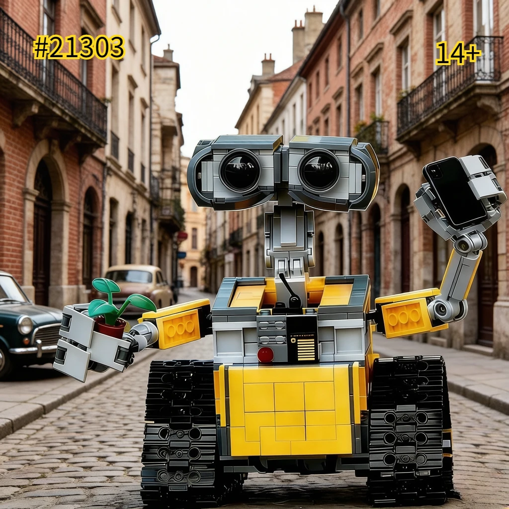 

Wall-E Classic Movie 21303 Model Building Blocks Sets Compatible With Legoed Particles Suitable For Birthday Gifts