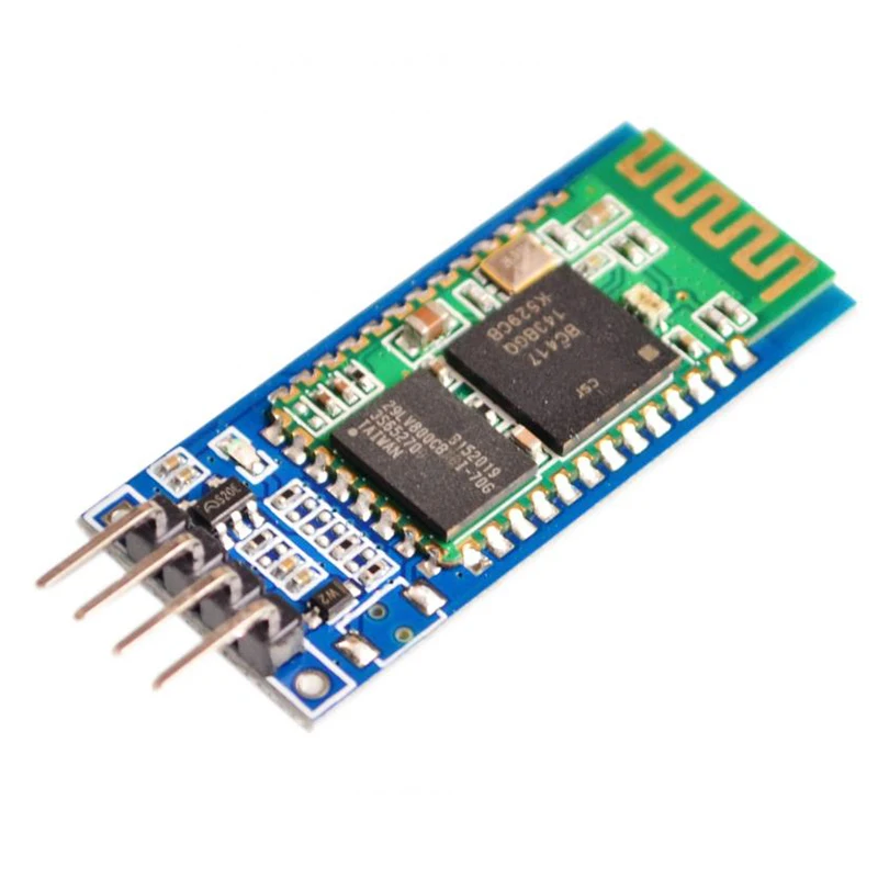 1PCS HC06 HC-06 Wireless Serial 4 Pin RF Transceiver RS232 TTL Bluetooth Module Plug-in for arduino