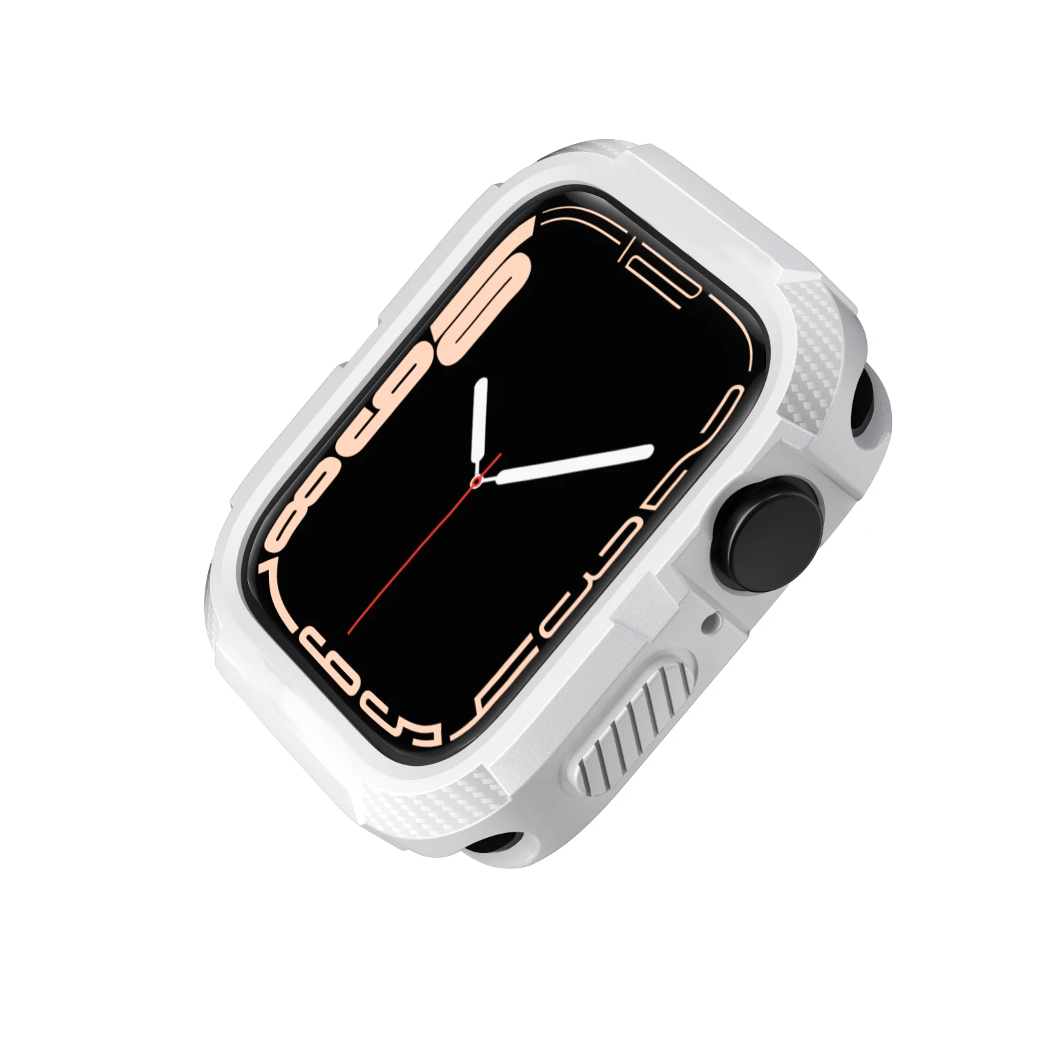 Rugged Cover for Apple Watch Case 44mm 40mm 45mm 41mm se 6 3 iWatch Accessories TPU Screen Protector Apple watch series 5 8 7 9