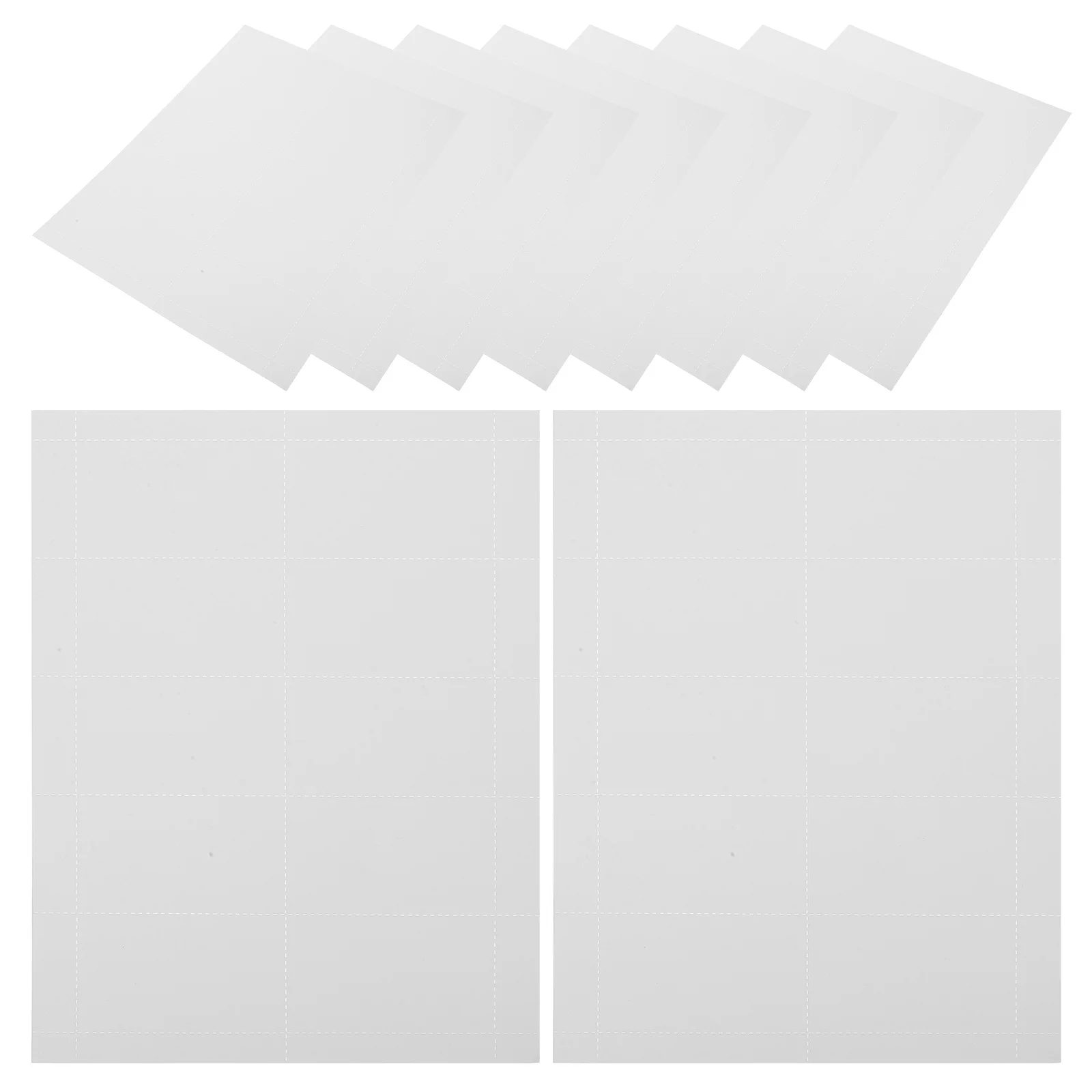 

10 Sheets Blank Business Card Paper Printable Name Cards Design Quick Drying Versatile Printing Solution