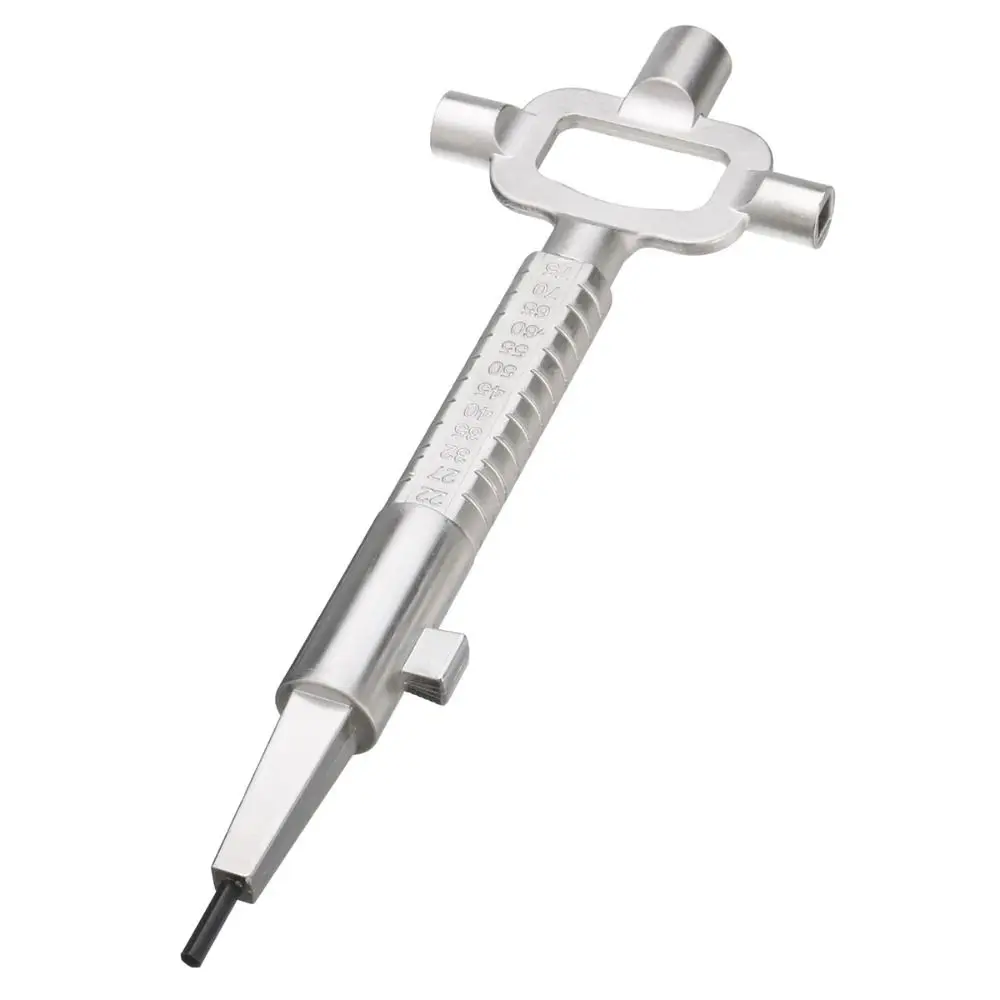 Lock Body Installation Lock Core Wrench Measurement Spindle Turner Removal Lock Cylinder Gauge Durable Maintenance