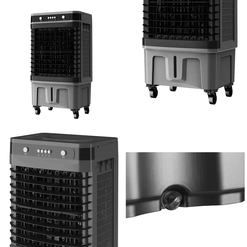 35L Industrial Water-Cooled Fan - Energy Saving Workshop Air Conditioner (Large Capacity Cooling System, Mechanical Control）
