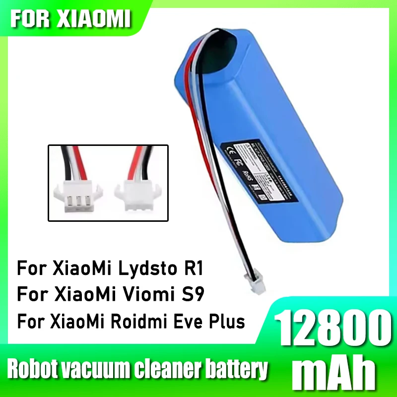 14.4V lithium-ion battery for Xiaomi M7 Pro, M7 Max, M8 Pro, Lydsto R1, VIOMI S9, ROIDMI EVE Plus series robot vacuum cleaners