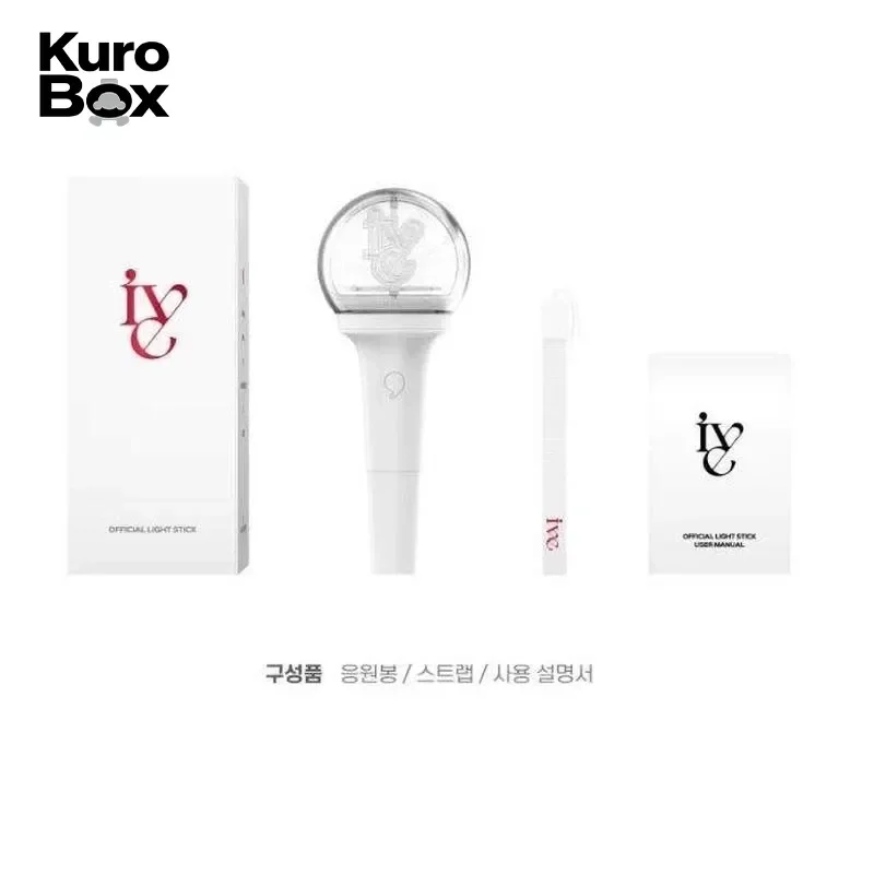 

Ive Official New Light Stick Bluetooth Central Control Kpop Fan Cheering Glow Light For Concert Event Kpop Fan Merchandise