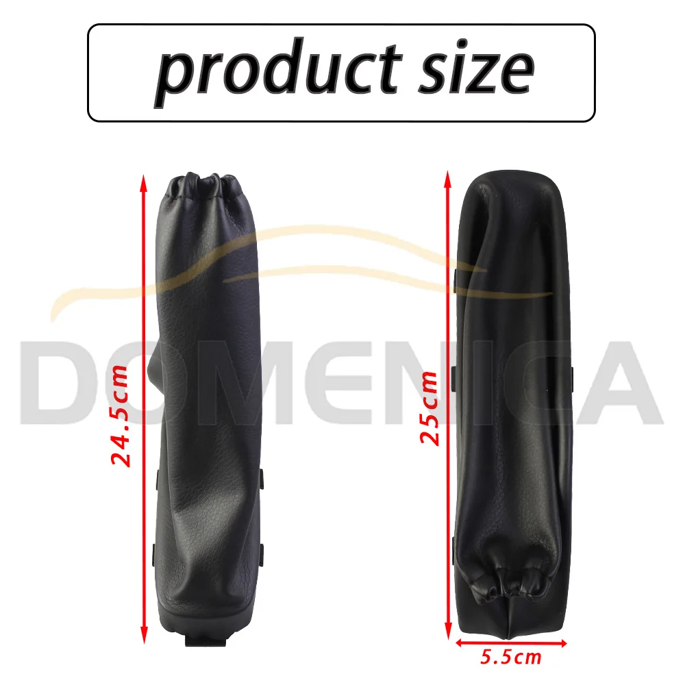 Suitable for Opel Astra G Zafira A handbrake cover cab accessories black handbrake leather cover cross-border
