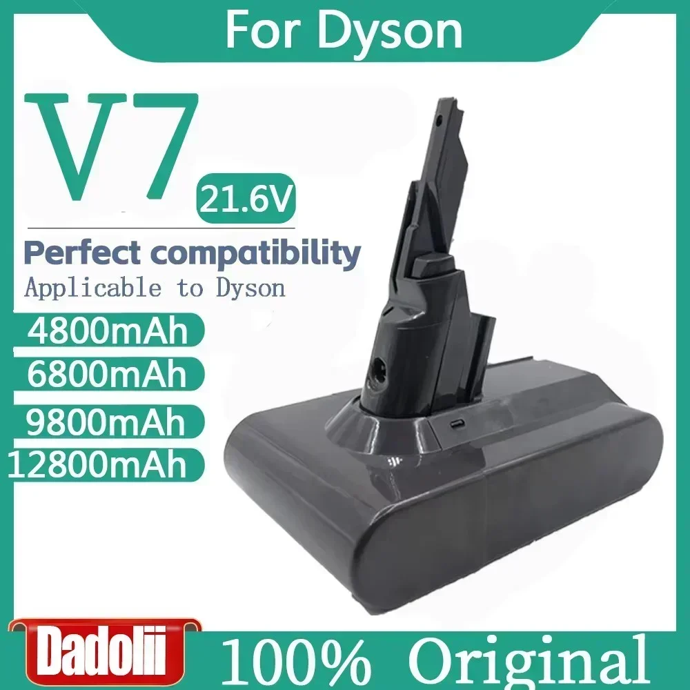 V7/SV11 21.6V Replacement Battery for Dyson V7 Motorhead Pro V7 Trigger V7 Animal V7 Car + Boat Handheld Vacuum Cleaner