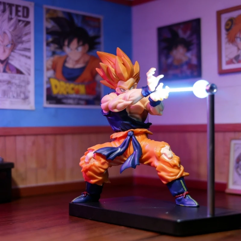 Dragon Ball Anime Sun WuKong Figure Kamehameha veilleuse modèle Anime ornement poupée bureau décoration jouet cadeau