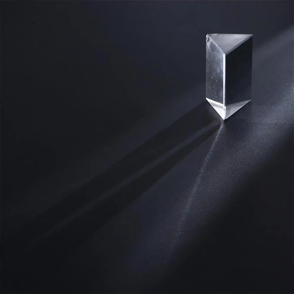Experiment Triangular Prism Crystal Glass Rainbow Prisma Glass Reflecting Physics Stem Science Toys Triangular Color Prism