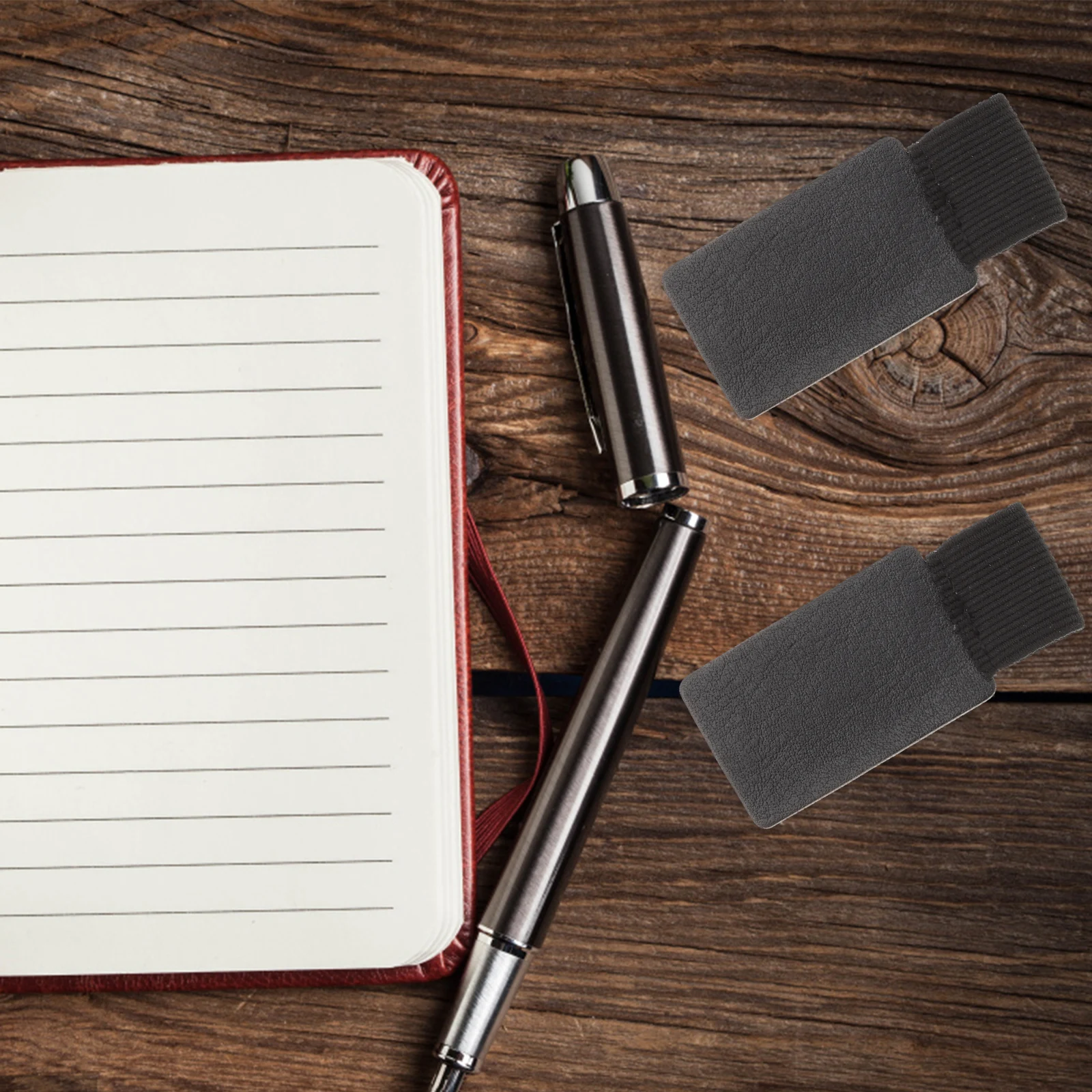 4 Pcs Travel Memories Notebook School Supplies Pen Holder Rectangle Phone Elastic