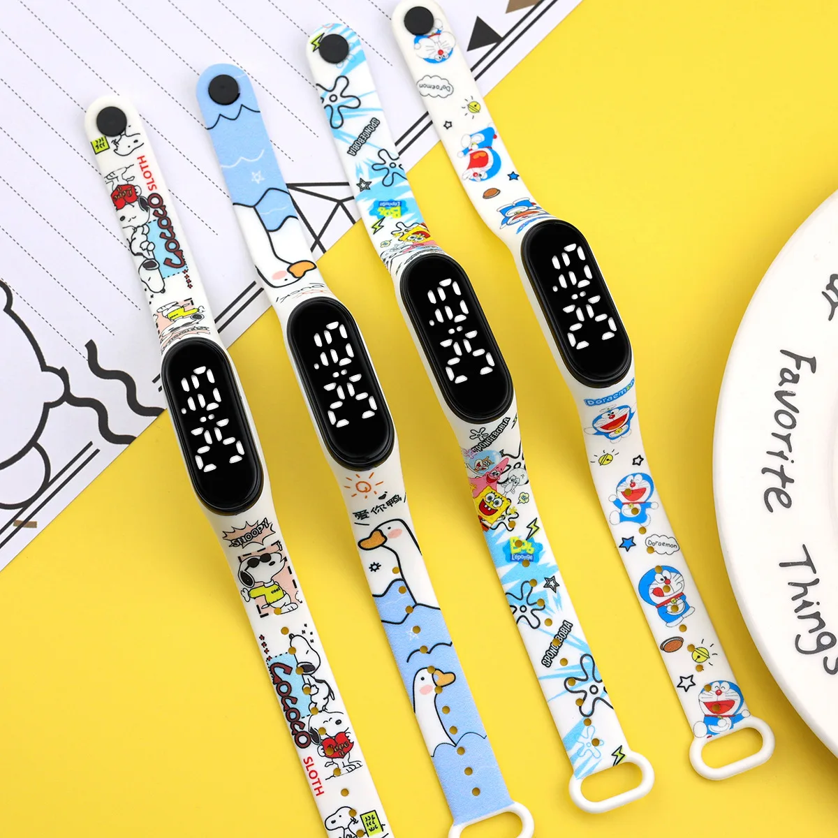 50 pz/lotto moda bambini orologio a LED per ragazzi ragazze braccialetto elettronico sport touch bambini orologio da donna orologio impermeabile