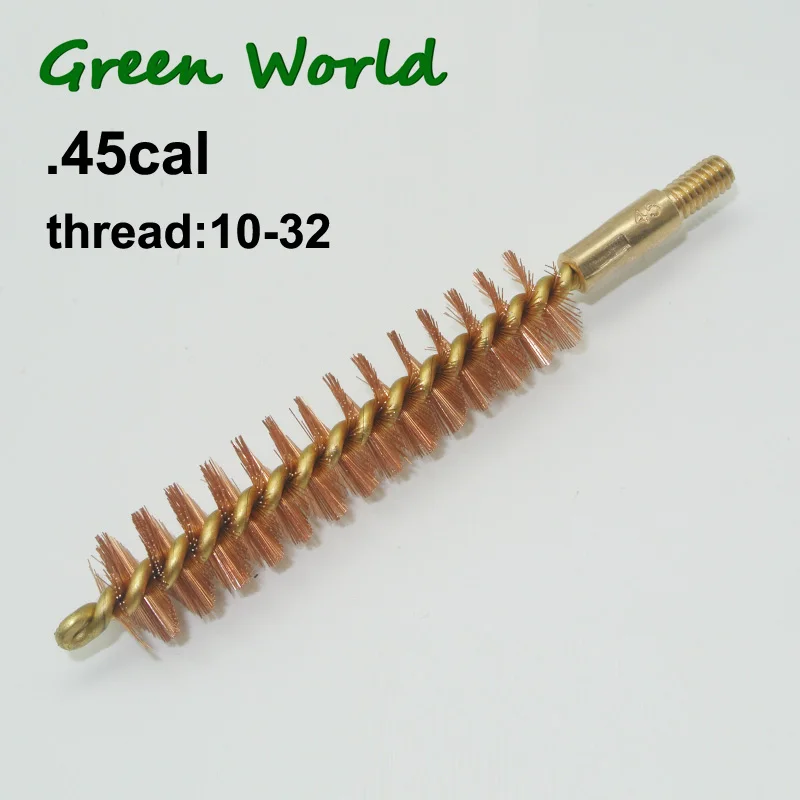 Green World 3 Stück/Los.50cal-12GA Bronzebürste mit Messinghalter und Kern, Pistolenreinigungsbürste – Detail 9