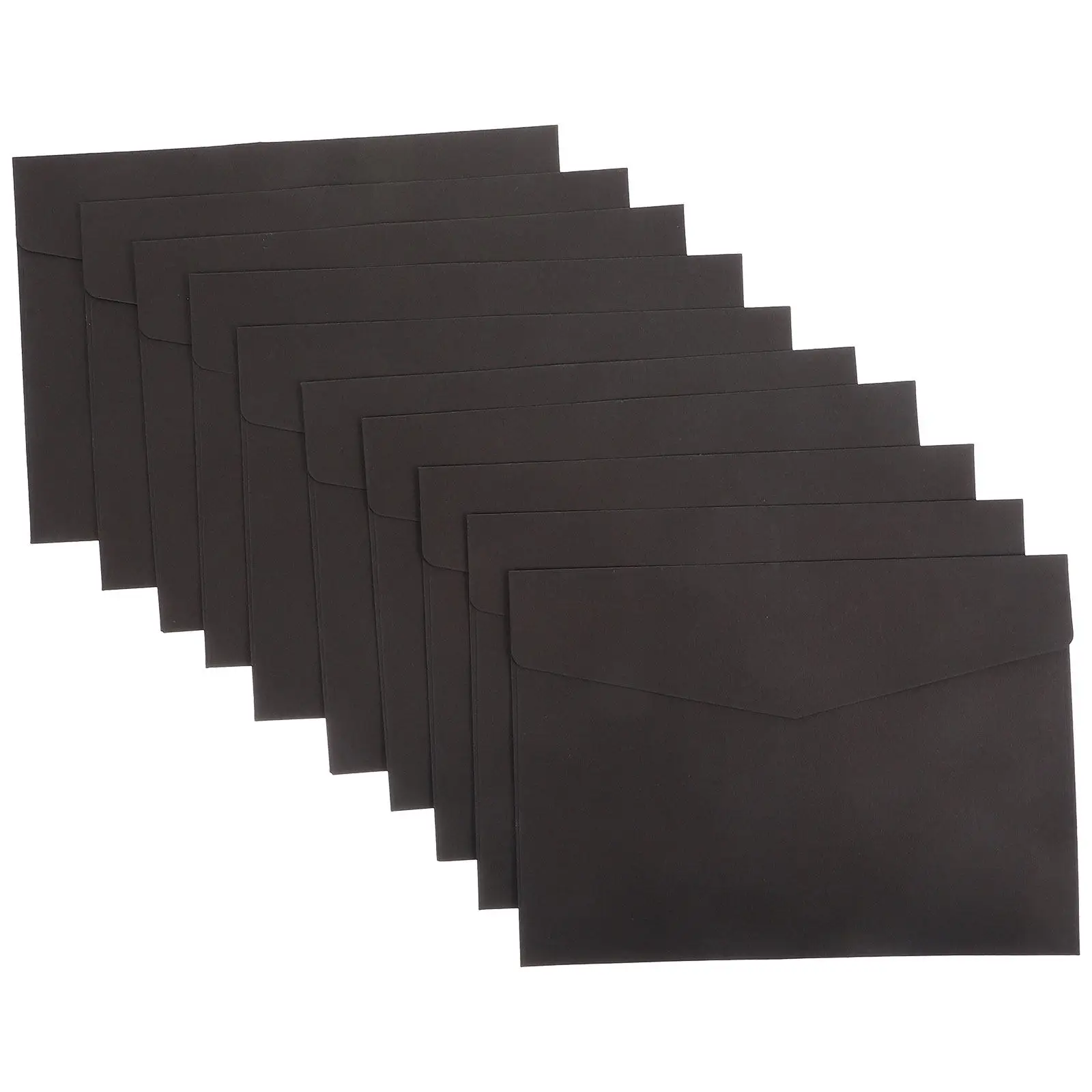 

1Set Business Card Envelope Brown Kraft Paper Self Seal Reusable for Invitation Greeting Thank You Note Party Stationery