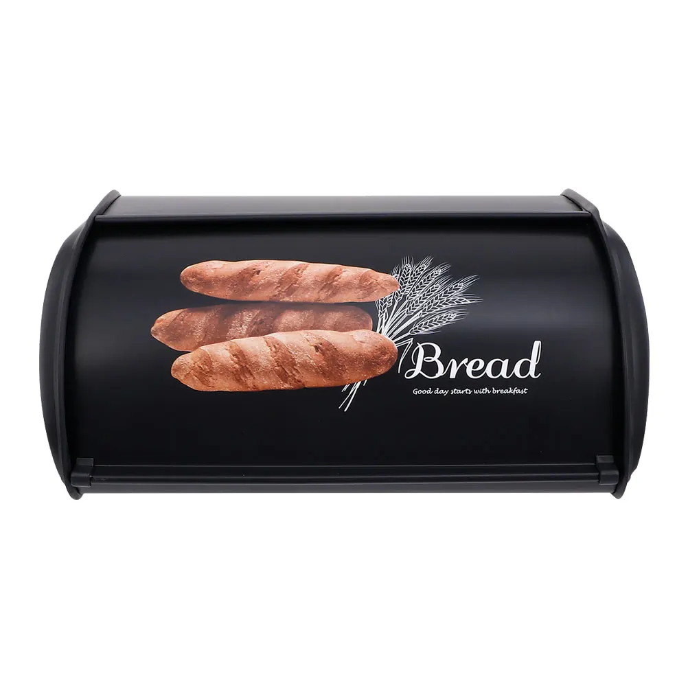 

Bread Storage Box Airtight Kitchen Container Retro Style Bread Holder Snack Case Food ganizer Long Term Use Wide Base