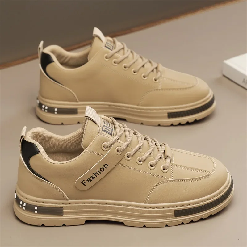 

New Fashionable Men's Wear Resistant and Anti Slip Construction Site Work Sports and Leisure Wear Resistant Work Board Shoes