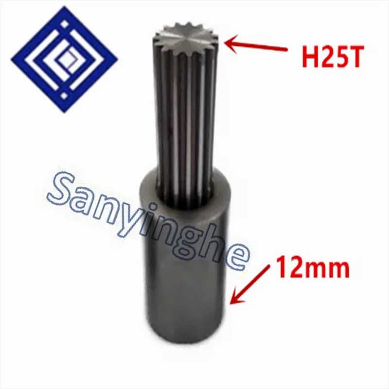 

Customizable H25T Servo Spline Rotary Broach Punch Tool for Output Shaft, High-Speed Steel Punch Drill Bit Holder